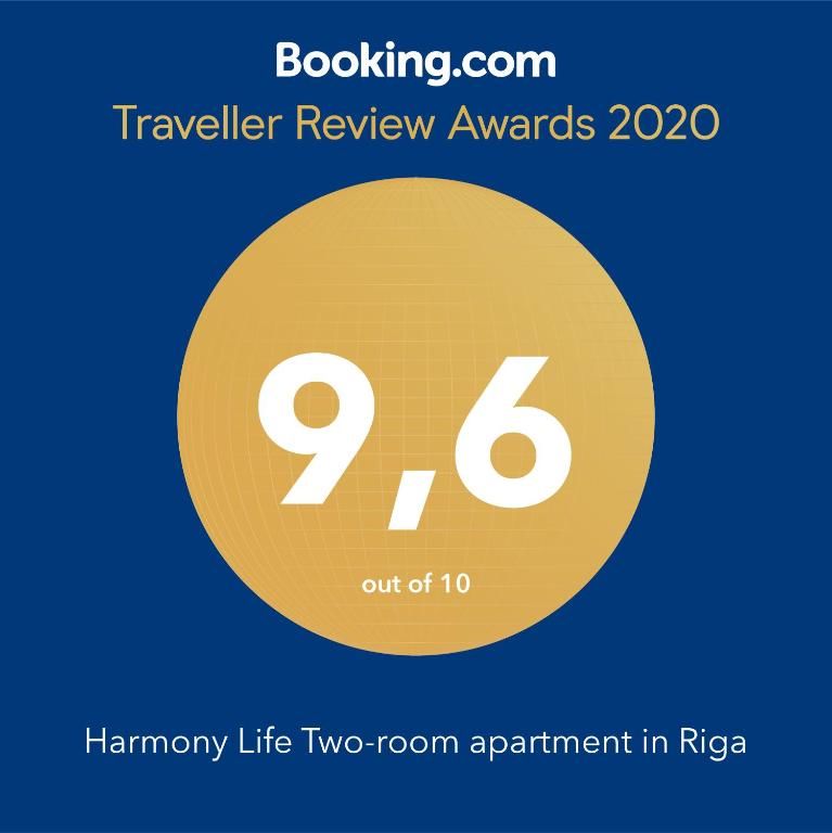 Апартаменты Harmony Life Two-room apartment in Riga Рига